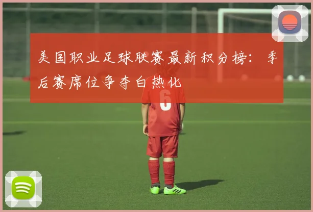 美国职业足球联赛最新积分榜：季后赛席位争夺白热化